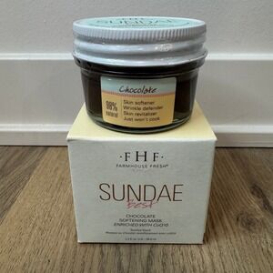 FHF FarmHouse Fresh Sundae‎ Best Chocolate Softening Mask with CoQ10 3.2oz NEW